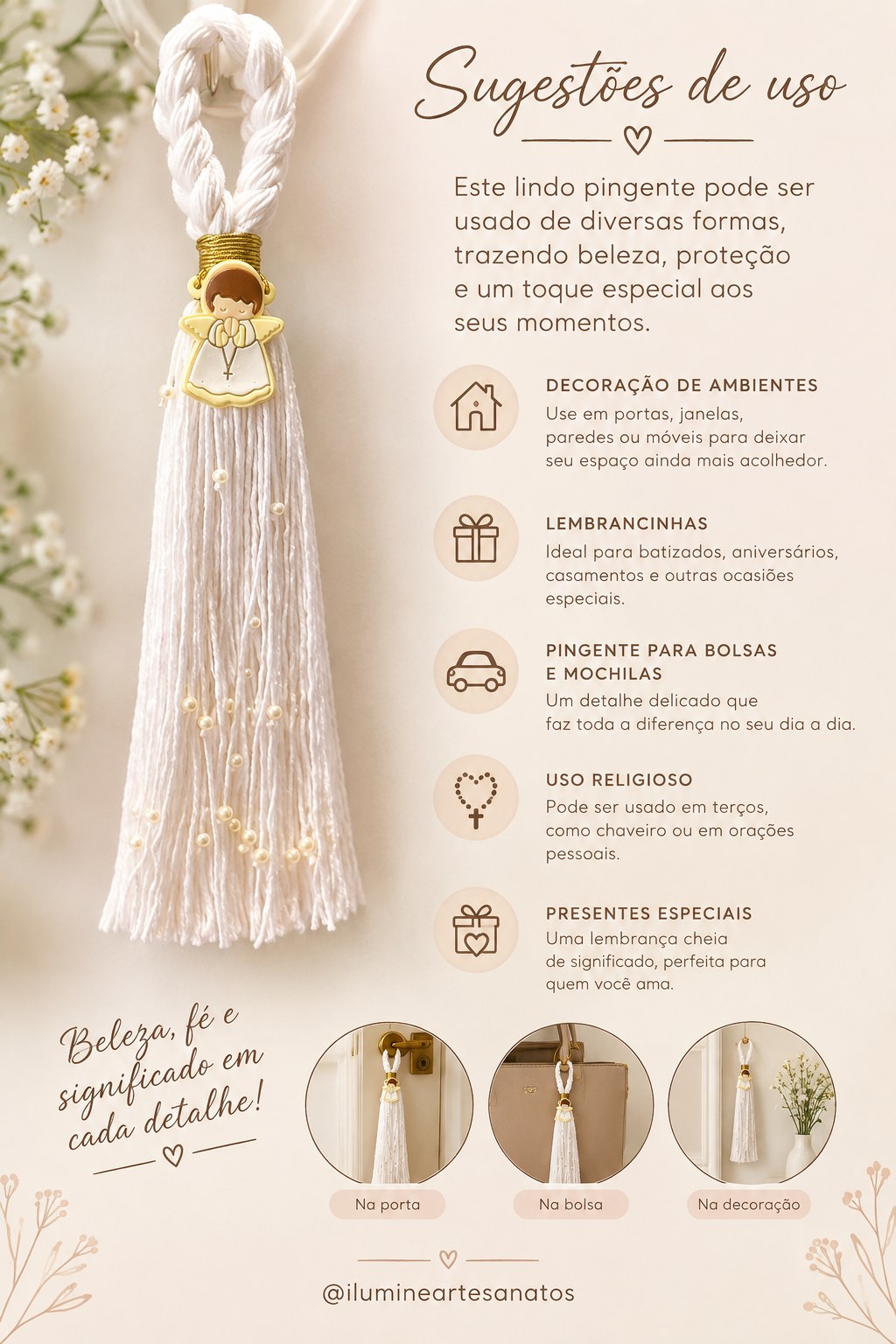 Mini Pingente Religioso