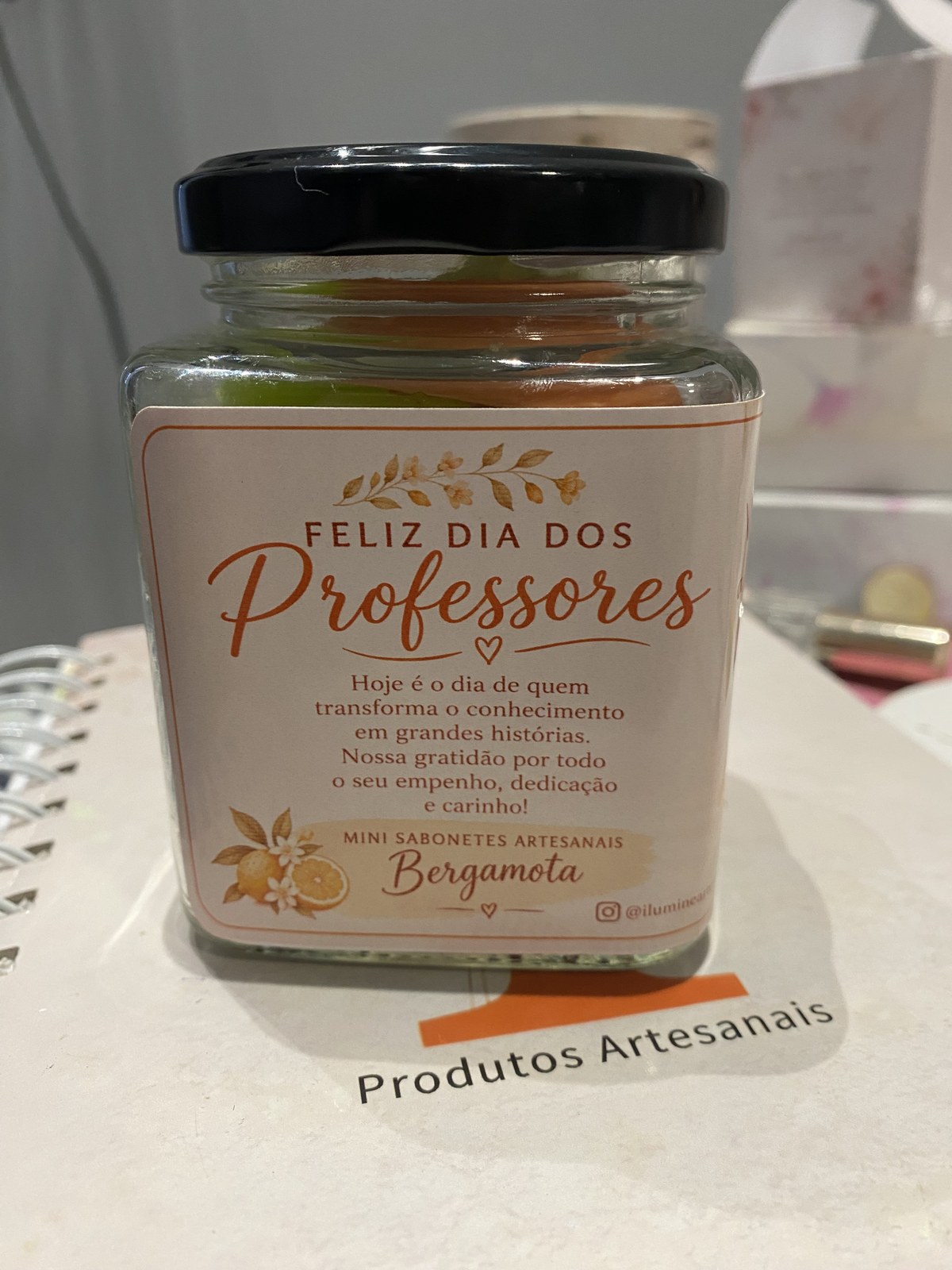 Mini Sabonetes Artesanais